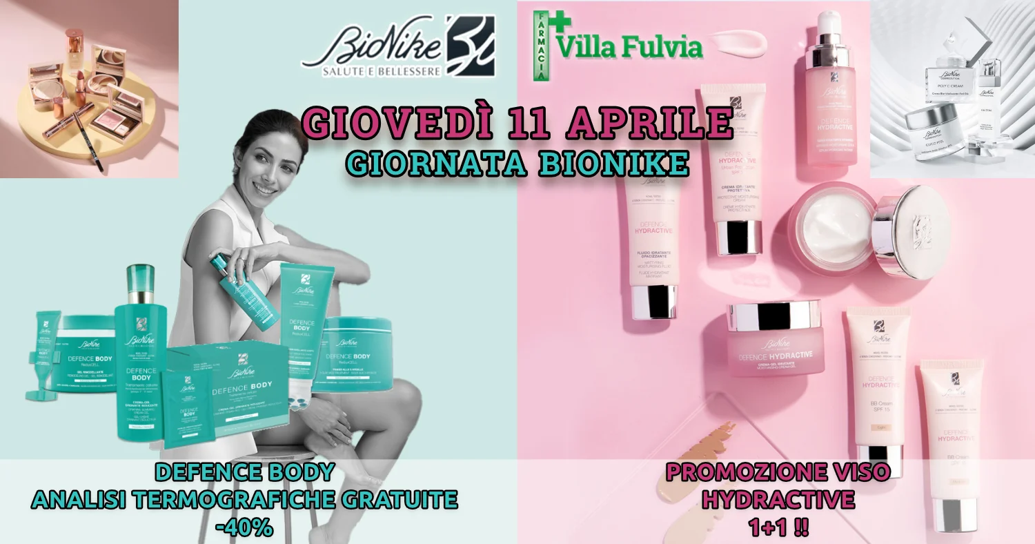 Giovedi 11 aprile giornata Bio Nike