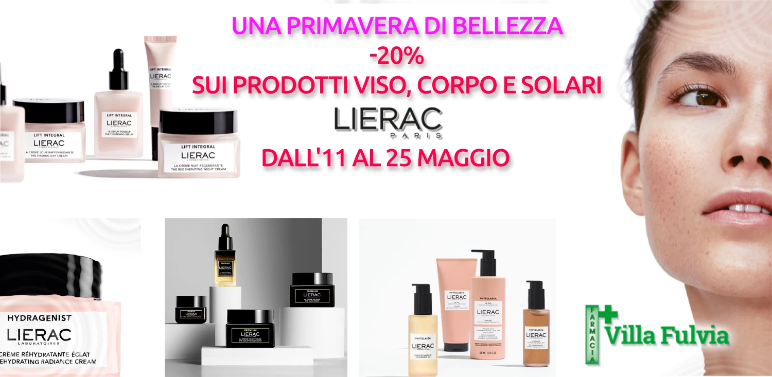 W la mamma! W la Primavera! -20% Lierac 11-25 Maggio