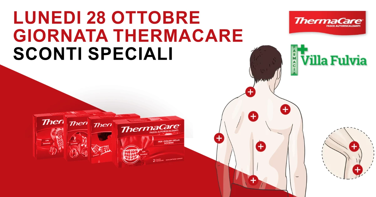 Lunedi 28 Ottobre GIORNATA THERMACARE. SCONTI SPECIALI