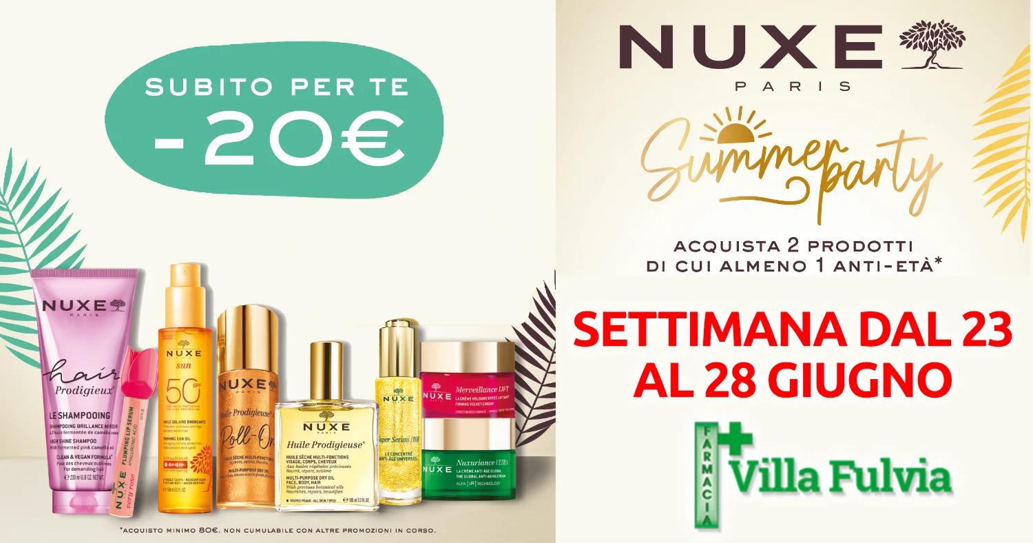 23-28 Giugno NUXE SUMMER PARTY