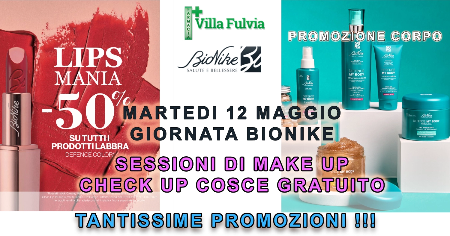 Martedi 12 Maggio Giornata Bionike